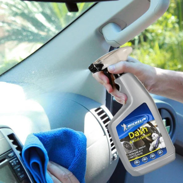 Michelin MC31463 650ml Torpido ve Suni Deri Temizleme ve Bakım Spreyi - 9