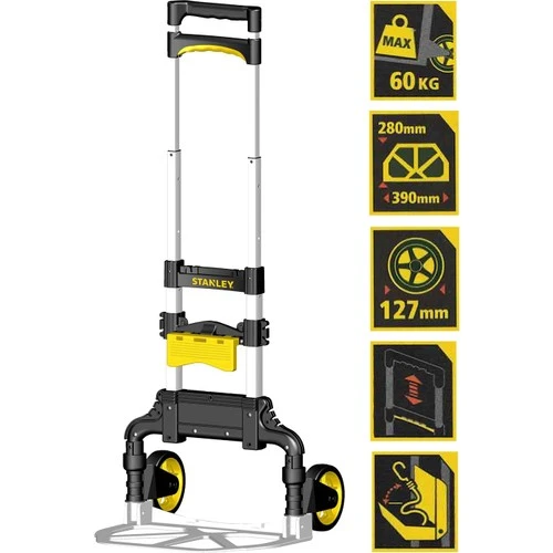 Stanley FT501 60Kg Katlanır El Arabası - 2