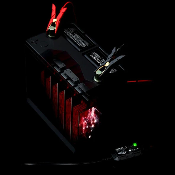 NOCO GENIUS2 6V/12V 40A Akıllı Akü Şarj ve Akü Bakım/Desülfatör - 8