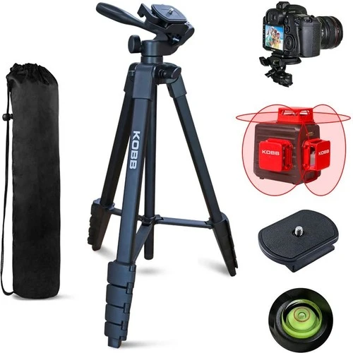 KOBB KBL16T 160CM Su Terazili Profesyonel Alüminyum Lazer Tripod - 3