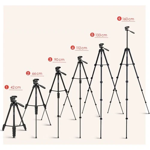 KOBB KBL16T 160CM Su Terazili Profesyonel Alüminyum Lazer Tripod - 5