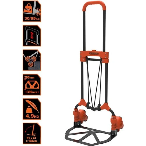 BLACK+DECKER BH201 30/65Kg Merdiven Çıkabilen Katlanır El Arabası - 2