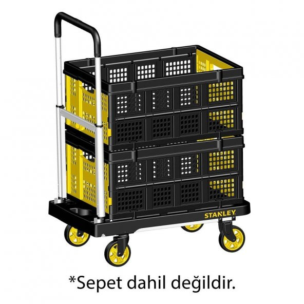 STANLEY FATMAX FX712 120Kg Profesyonel Katlanabilir Paket Taşıma Arabası - 8