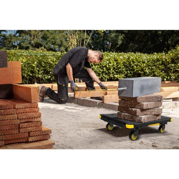 STANLEY PC531 137kg 55x45cm Dört Tekerli Yük ve Paket Taşıma Arabası - 9