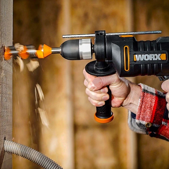 WORX WX317.2 600Watt 13mm Profesyonel Darbeli Matkap - 8