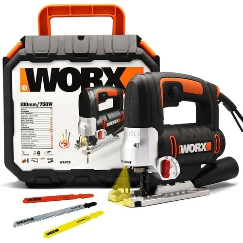 WORX WX479 750Watt Profesyonel Devir Ayarlı Dekupaj Testere