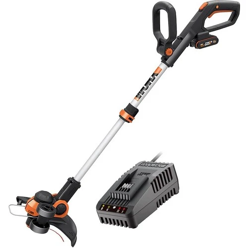 WORX WG163E.2 20Volt 2.0Ah. Li-ion 30cm Profesyonel Teleskobik Misinalı Çim ve Kenar Kesme