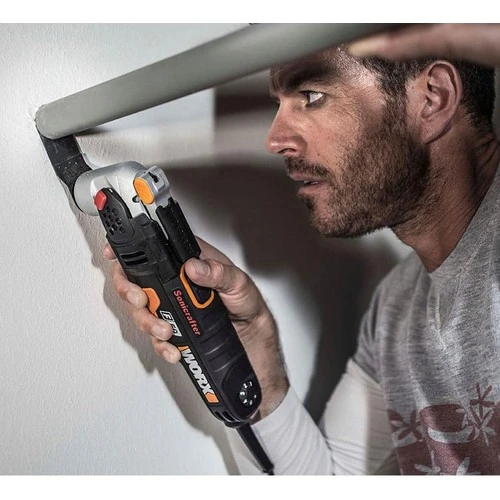 WORX WX681 450Watt Profesyonel Çok Amaçlı Devir Ayarlı Kesme Raspalama ve Zımpara + 39 Adet Aksesuar - 5