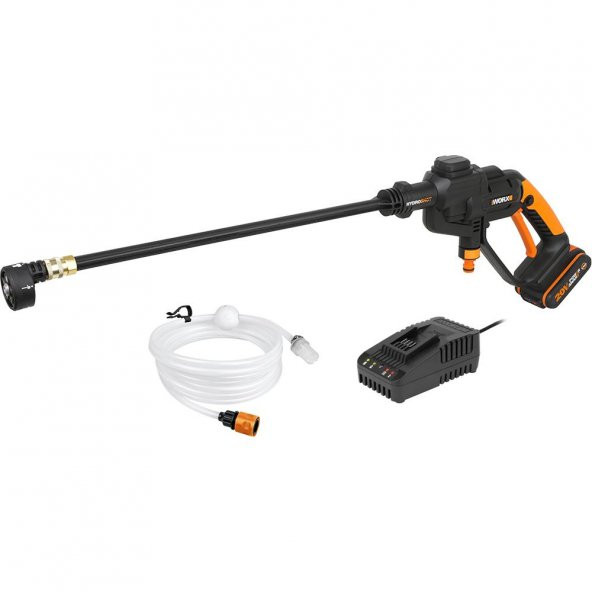 WORX WG620E 20Volt 2.0Ah. Li-ion 24 Bar Basınçlı Yıkama Tabancası - 6
