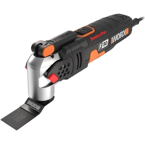 WORX WX681 450Watt Profesyonel Çok Amaçlı Devir Ayarlı Kesme Raspalama ve Zımpara + 39 Adet Aksesuar - 2