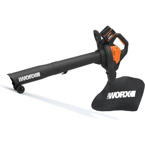 WORX WG583E 40Volt 4.0Ah. Li-ion Kömürsüz Profesyonel Yaprak Toplama ve Üfleme - 4