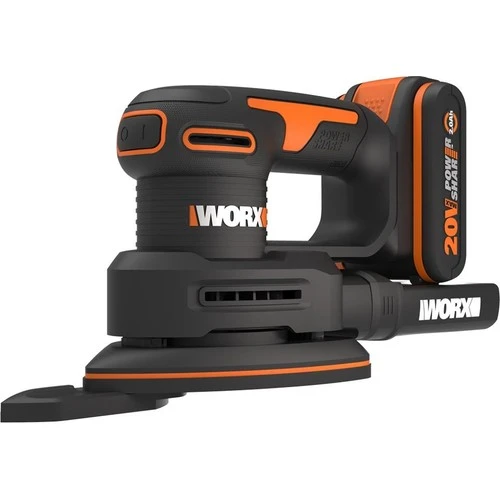 WORX WX822 20Volt 2.0Ah. Li-ion Şarjlı Profesyonel Üçgen Mouse Zımpara - 2