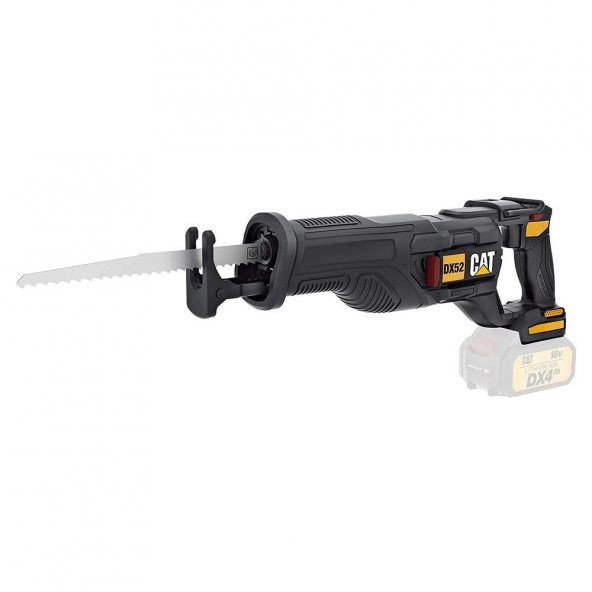 CAT DX52B 18Volt Profesyonel Tilki Kuyruğu Testere (Akü Dahil Değildir) - 6
