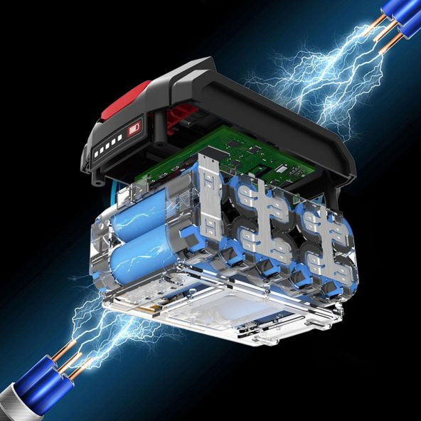 CAT DXB4 18Volt 4.0Ah. Li-ion ONE FOR ALL Profesyonel Yedek Akü - 9