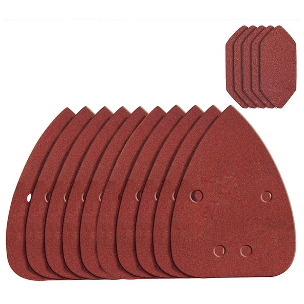 WORX WA2069 140x90mm 80, 120, 240 Kum, 18 Adet Cırtlı Universal Mouse Zımpara Kâğıdı Seti - 6