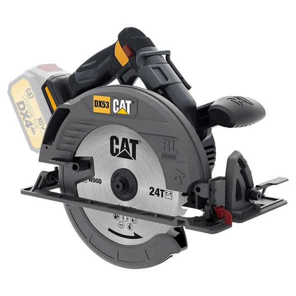CAT DX53B 18Volt 185mm Kömürsüz Profesyonel Daire Testere (Akü Dahil Değildir) - 6