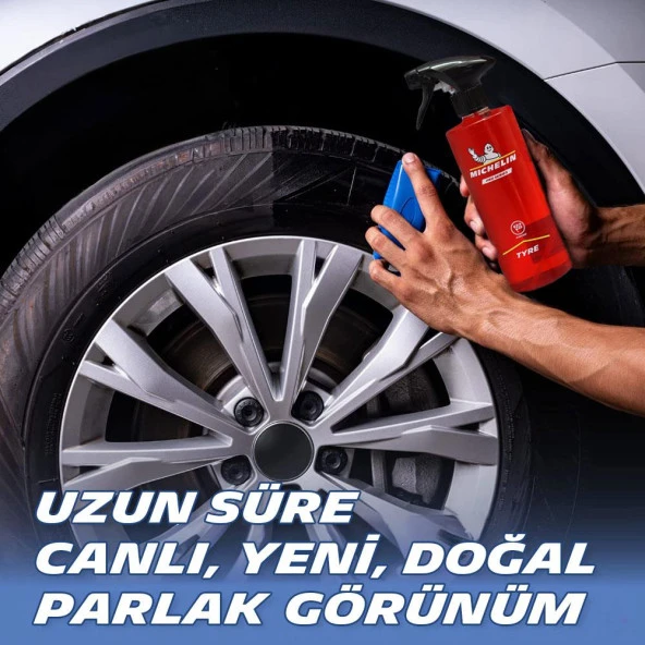 Michelin MC33573 500ml PRO Serisi Lastik ve Trim Parlatıcı, Koruyucu ve Yenileyici Sprey - 7