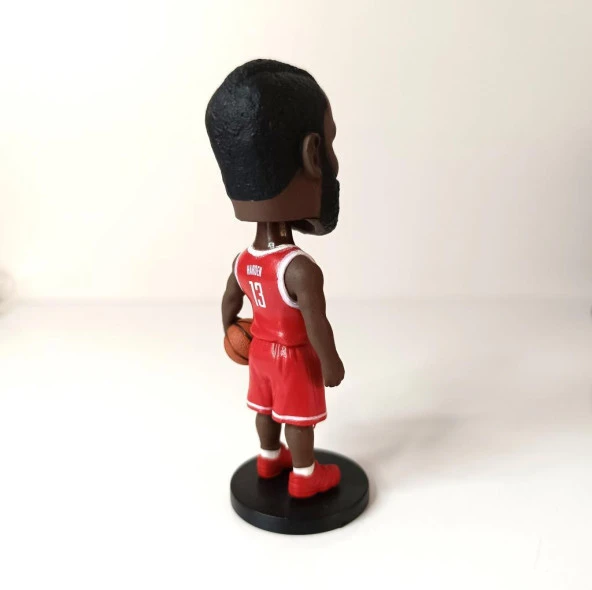 Basketbolcu James Harden Houston 13 Numara Figür Eylem Karakter Figür Oyuncak Biblo 11 cm - 4