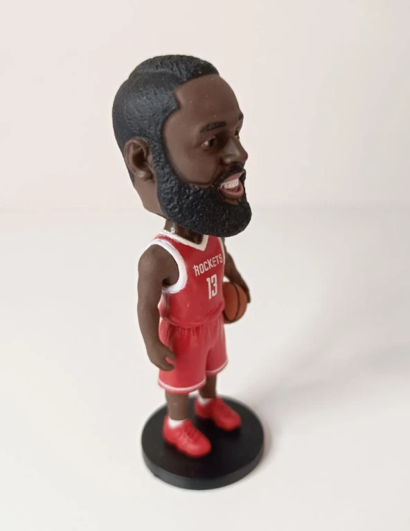 Basketbolcu James Harden Houston 13 Numara Figür Eylem Karakter Figür Oyuncak Biblo 11 cm - 5
