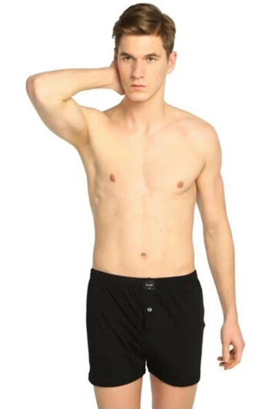 Tutku 117 Erkek Penye Düz Boxer (6 lı) - 3