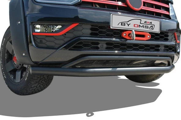 OMSA VW Amarok Vegas Ön Alt Koruma Çap:76-42 Siyah 2016-2021 Arası - 2
