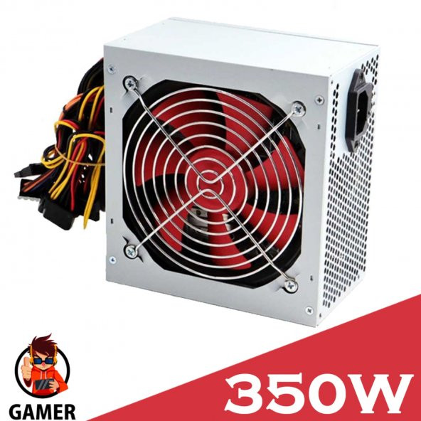 Platoon PL-9258 350W Gaming PC Power Supply 12cm Geniş Fan Güç Kaynağı - 2