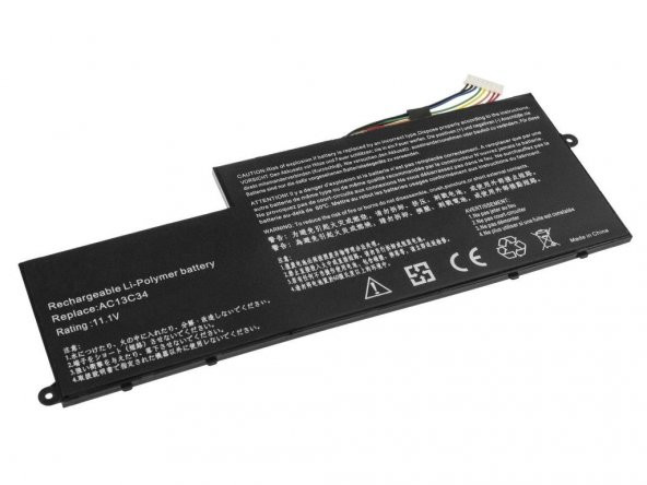 Acer Aspire ES1-111-C138 Notebook Bataryası - Pili (1.Versiyon) - 2