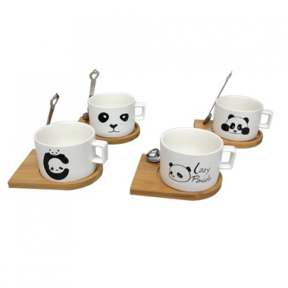 Mıknatıslı Panda Kupa Bardak - 2