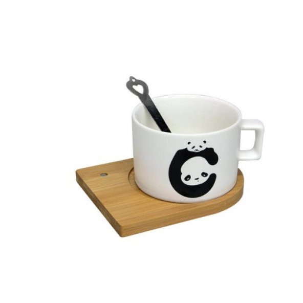 Mıknatıslı Panda Kupa Bardak - 3