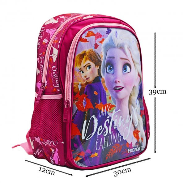 Frocx Disney Frozen II Lisanslı İlkokul Çantası 2 Bölmeli Otto-48031 - 1