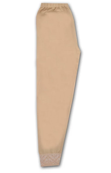 Tutku 157 Bayan Beli Lastikli Dantelli Uzun Tayt - 5