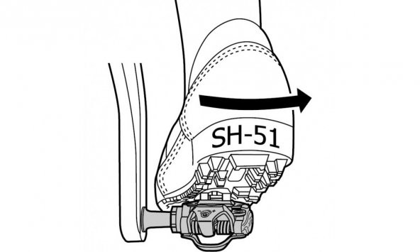 Shimano SM-SH51 Mtb Kal Seti ISMSH51 - 3