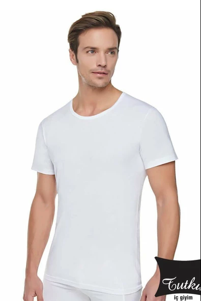 Tutku 104 Bisiklet Yaka Ribana Erkek Atlet