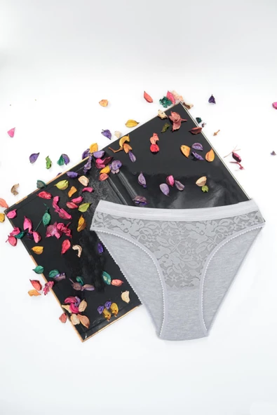 Tutku Ön Dantelli Bikini Slip