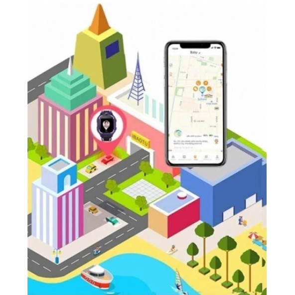 Akıllı Çocuk Takip Saati Sim Kartlı Arama, Kameralı G17 - 2