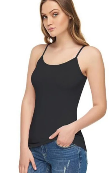 Tutku 146 Bayan Elastan İp Askı Atlet (6 lı) - 3