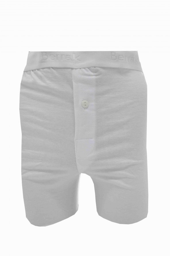 Erkek Likralı Düğmeli 3 Lü Boxer Berrak-1059 - 3
