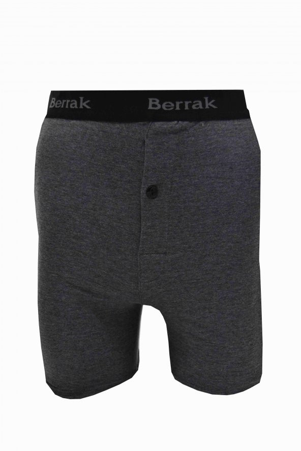 Erkek Likralı Düğmeli 6 lı Boxer Berrak-1059 - 4