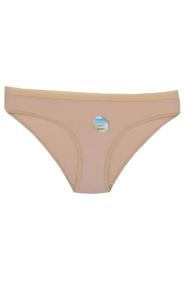 Kadın Bambu 3 Lü Külot Slip Berrak-11554
