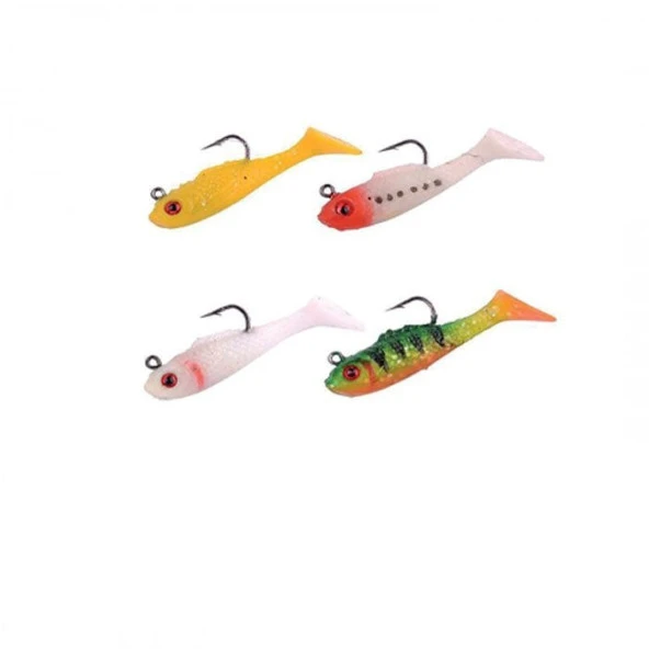 SPRO Troutmaster Shad 4cm 2g LRF Silikon Yem Seti - 2