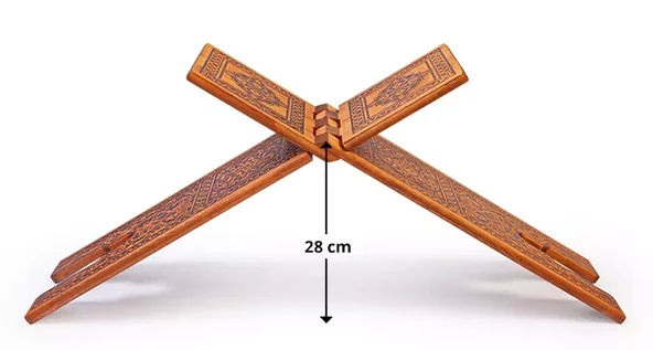 Yakmalı Ahşap Rahle (Battal Boy - 75 cm) - 3