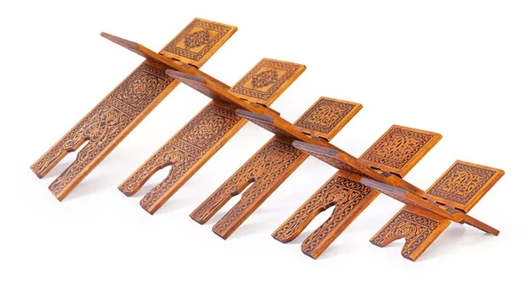 Yakmalı Ahşap Rahle (Battal Boy - 75 cm) - 6