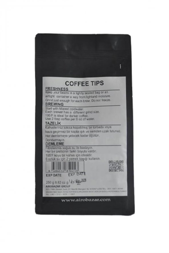 American Monarch Espresso Kahve 250 Gr TAM ÇEKİRDEK,İçimFİLTRE - 2