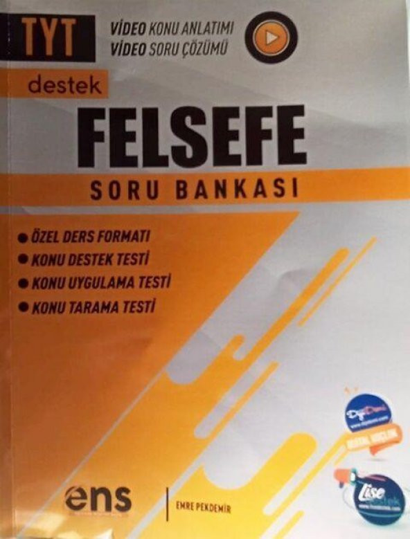 TYT Felsefe Soru Bankası ENS Yayıncılık - 1