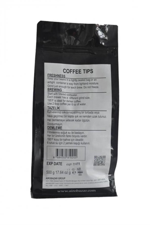 American Monarch Espresso Kahve 500 Gr Tüm çekirdek,  Espresso - 2