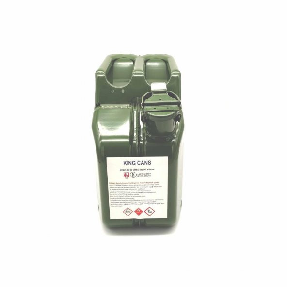 King Can Metal Yakıt Bidonu 20 Litre - 2