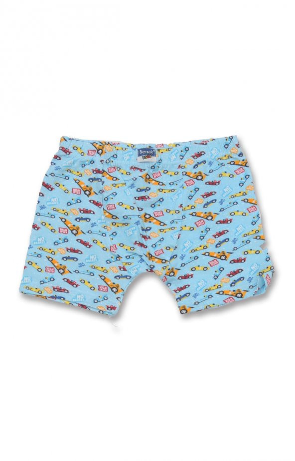 Erkek Çocuk Desenli Boxer Berrak-5506