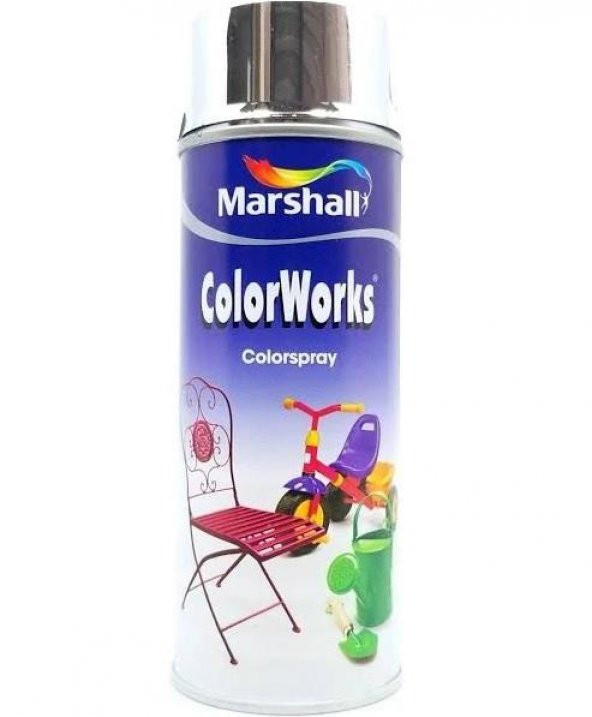 MARSHALL COLORWORKS SPREY BOYA GÜMÜŞ 400 ML