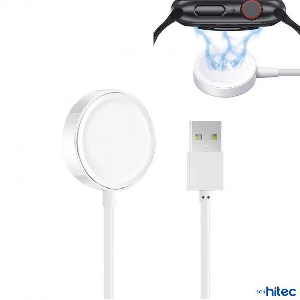 ScHitec T800 Ultra  Watch Wireless Charge Hızlı Şarj Cihazı - 4