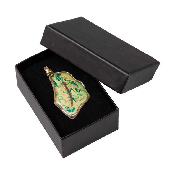 Ebrulu Elif El İşi Otantik Reçine Kolye Cevşen (1767-7) - 2